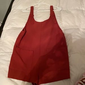 Forever 21, 2016 Orange Oversized Romper